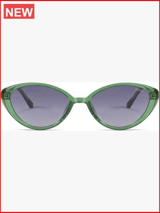 Retro Cat Eye Polarized UV400 Sunglasses TR90 Ultra-Lightweight Oval Vintage main image 4